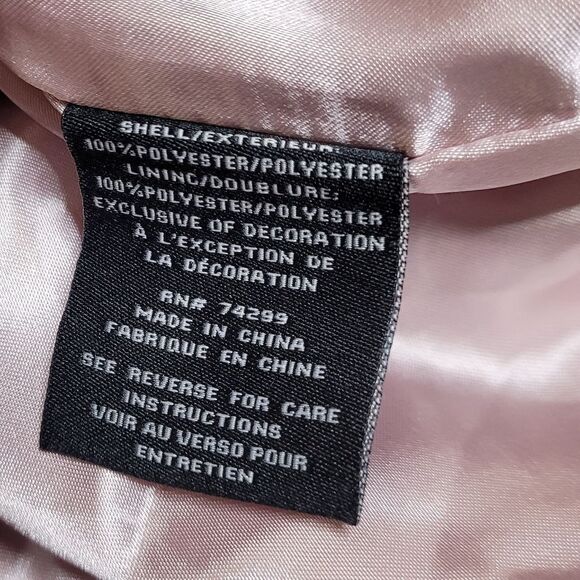 NEW Steve Madden faux fur vegan pink leopard mob wife jacket coat M - Picture 7 of 12